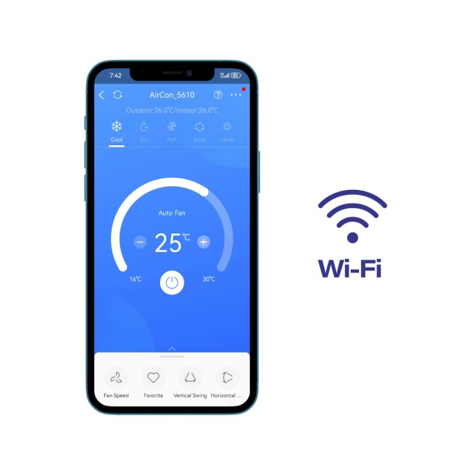 Olimpia Splendid Dolceclima Air Pro 13 A + mobil klíma WiFi
