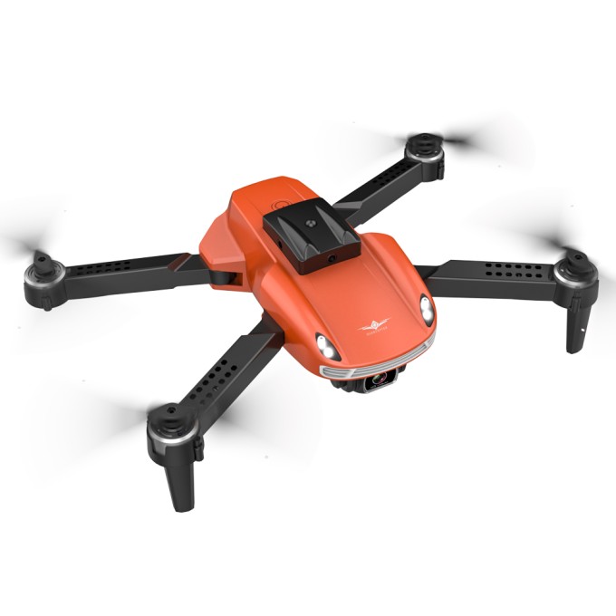 AERIUM KF 4K Dual Camera drón, narancssárga - 2 akku