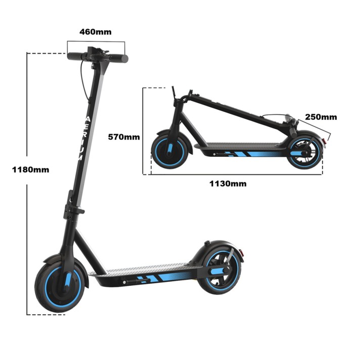 AERIUM MaxRide T500 elektromos roller, kék AERIUM MaxRide T500 elektromos roller, kék