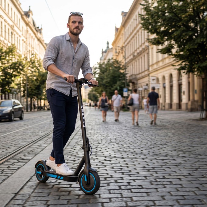 AERIUM MaxRide T500 elektromos roller, kék AERIUM MaxRide T500 elektromos roller, kék