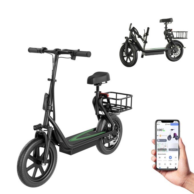 AERIUM AOVO PRO COMFORT V2 elektromos roller fekete